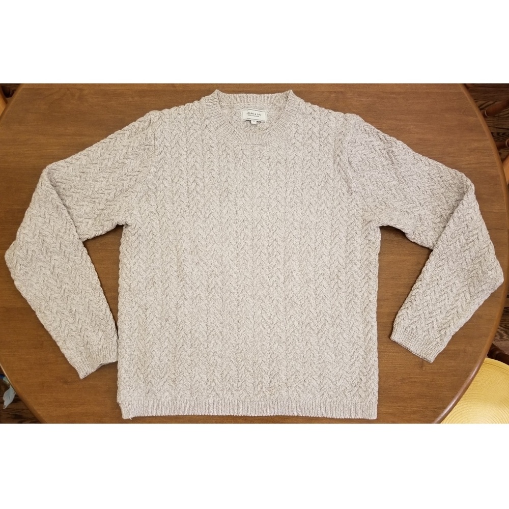 Chunky-Knit Cotton Sweater